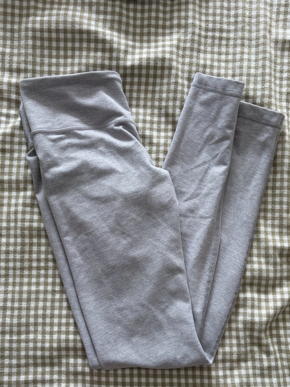 Lululemon Gray Cotton Blend Leggings